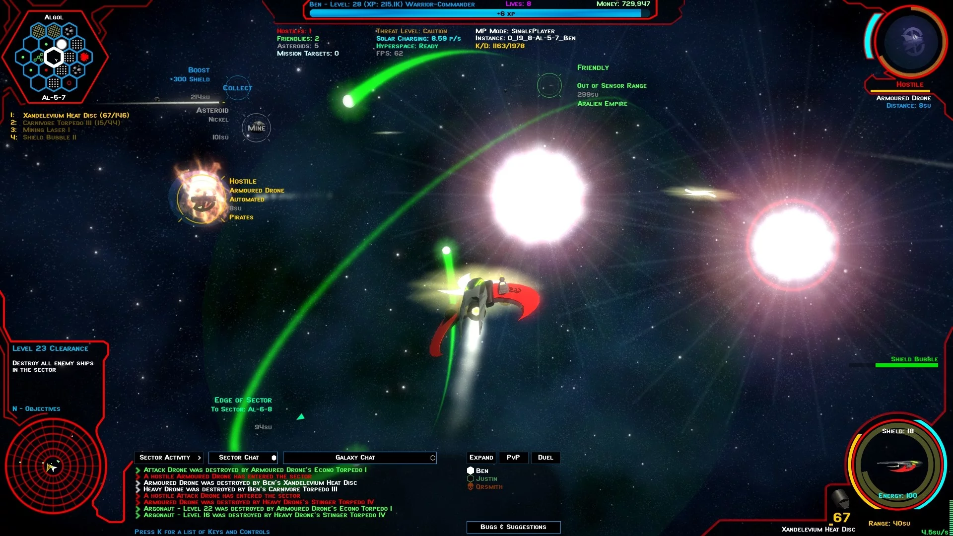 Изображение игры: Starfighter: Infinity