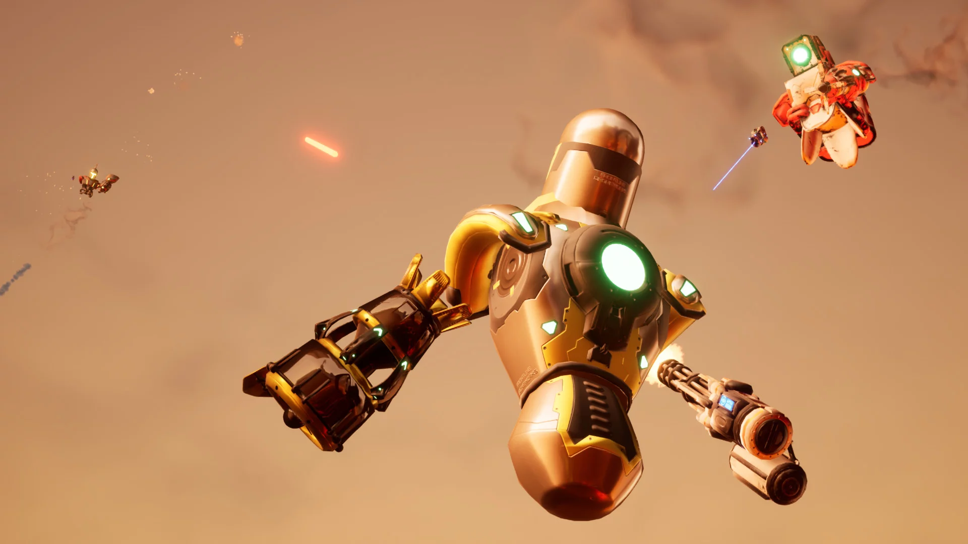 Изображение игры: Aerobots VR