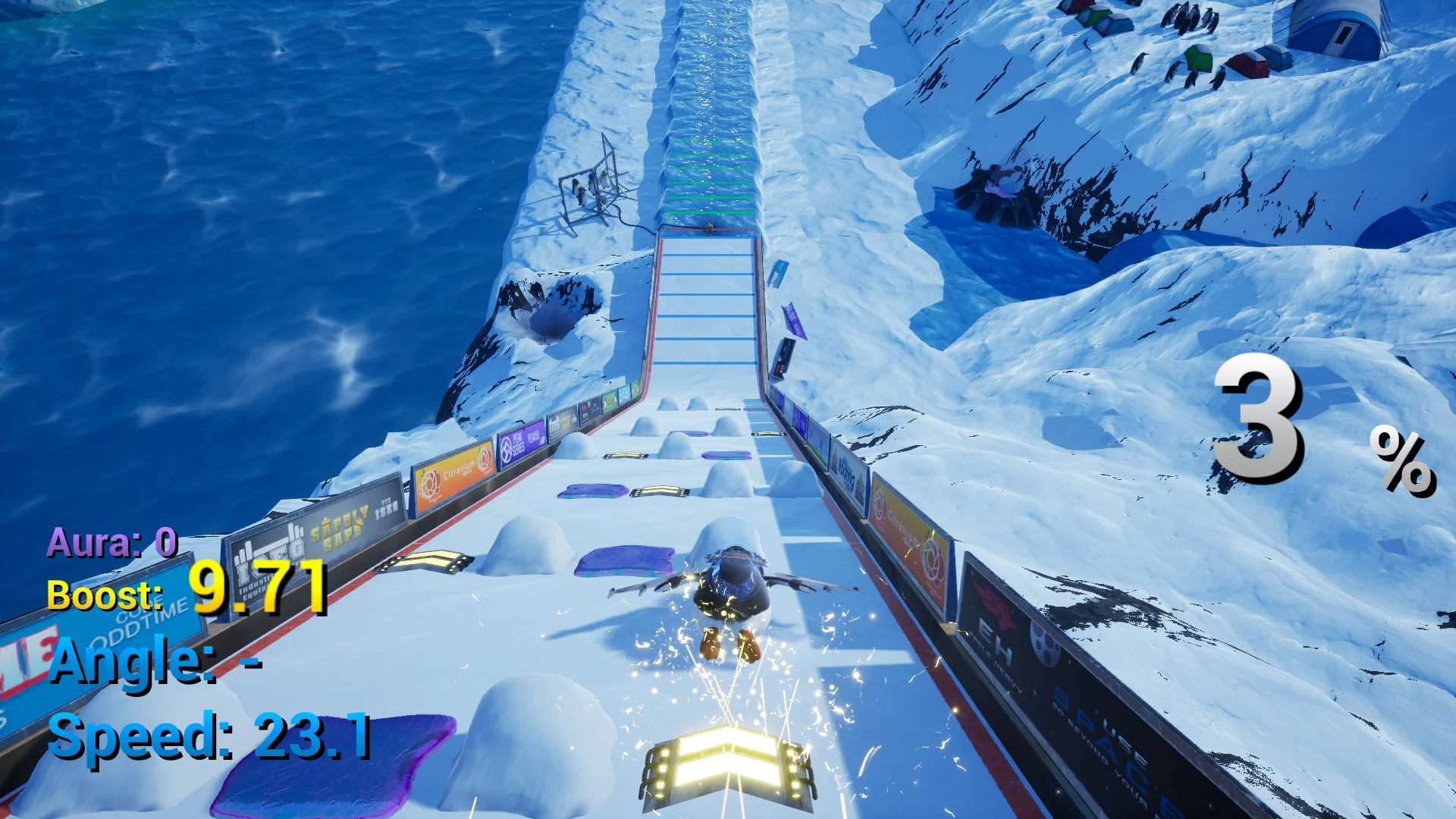 Изображение игры: Flynguin Station