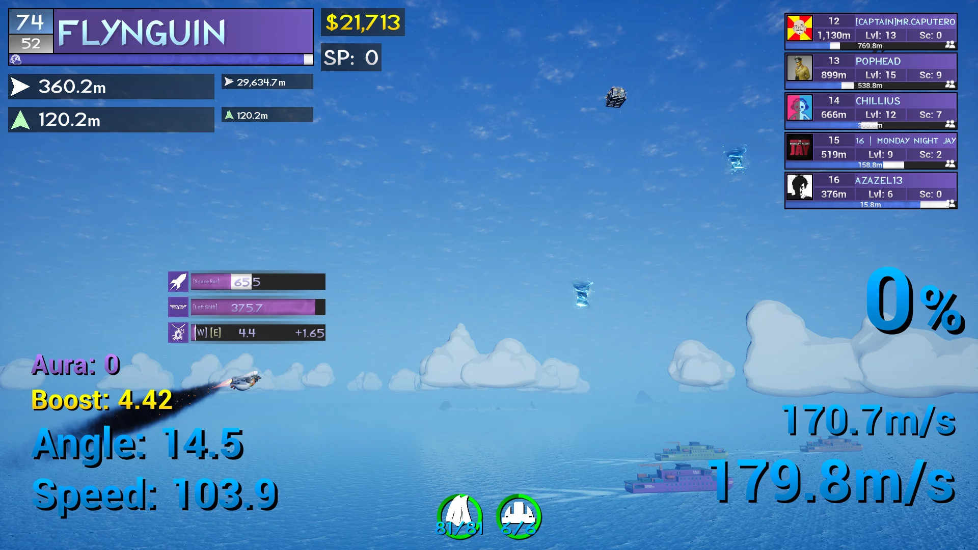 Изображение игры: Flynguin Station