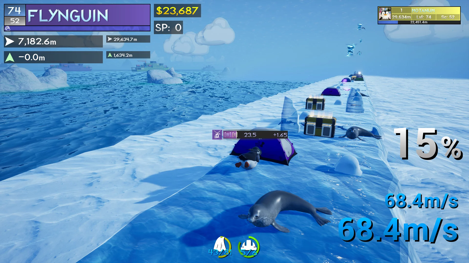 Изображение игры: Flynguin Station
