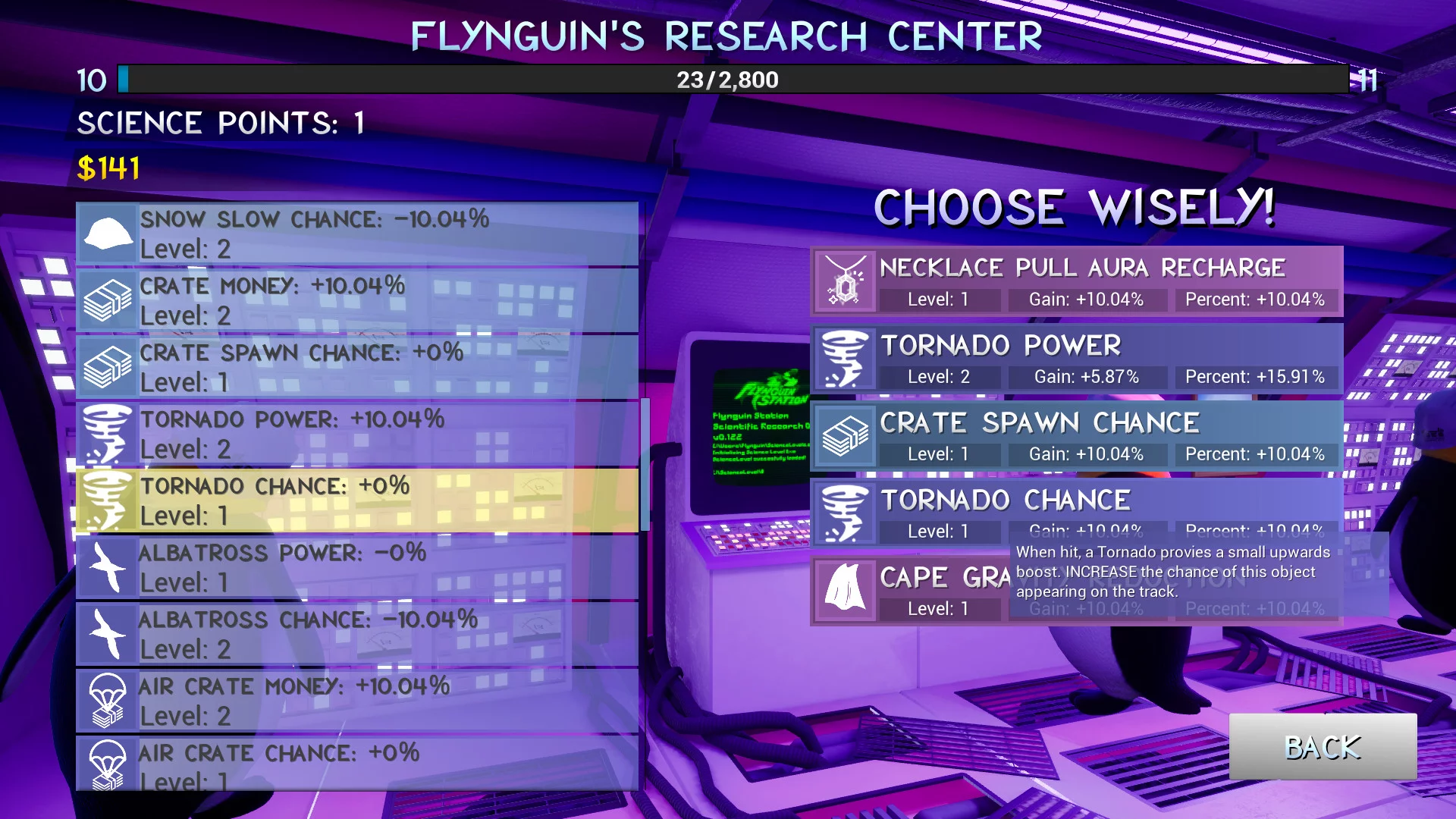 Изображение игры: Flynguin Station