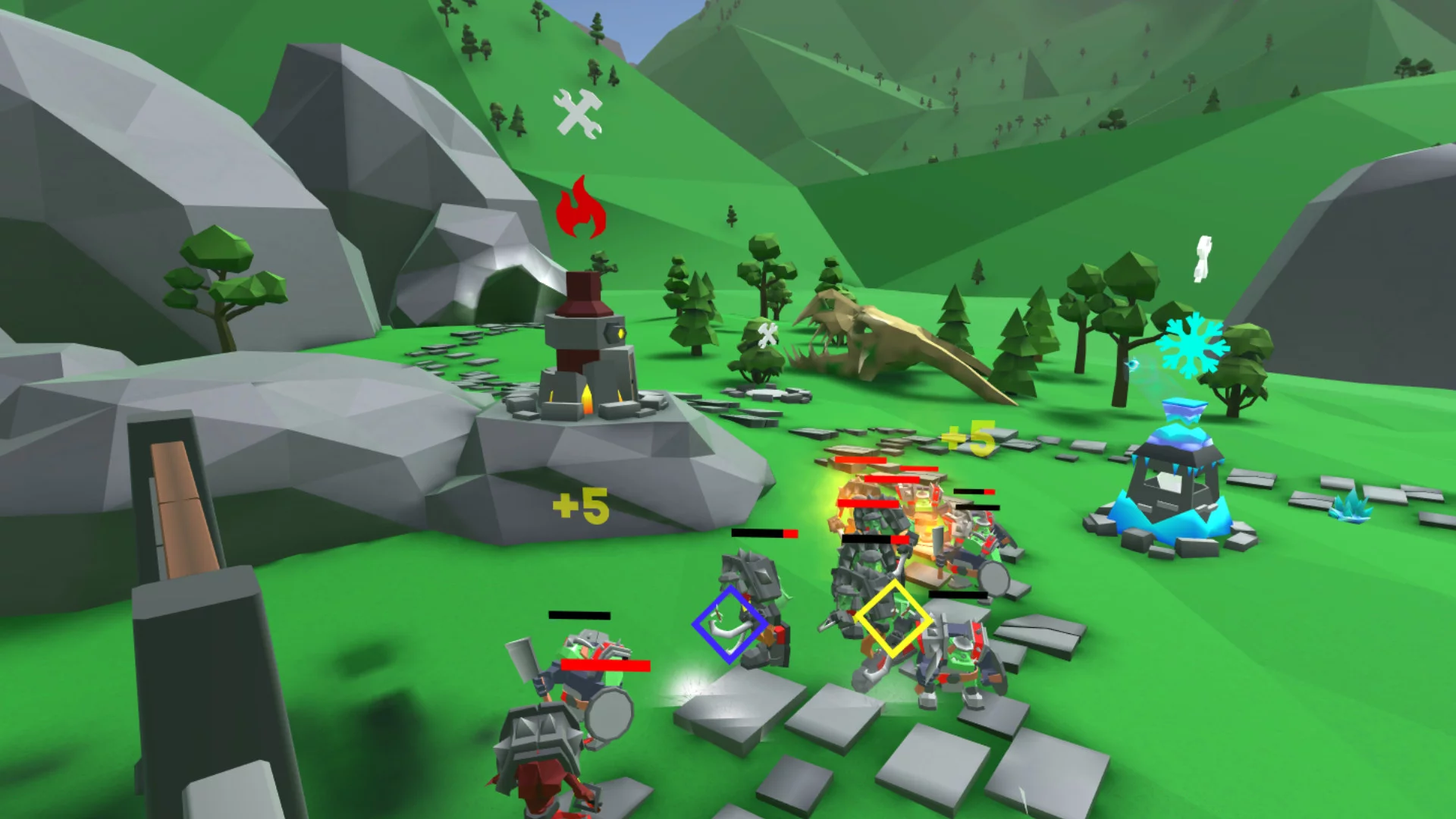 Изображение игры: Orc Towers VR