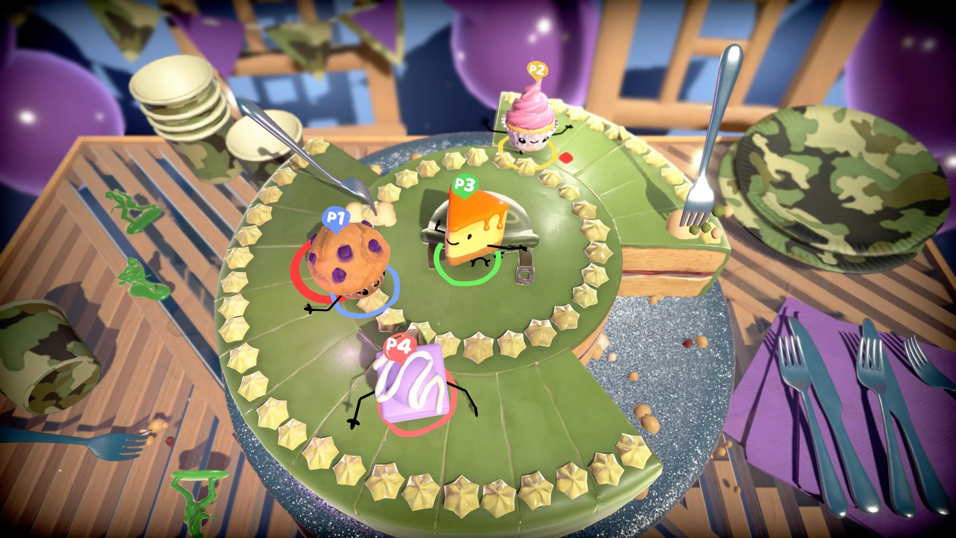 Изображение игры: Cake Bash