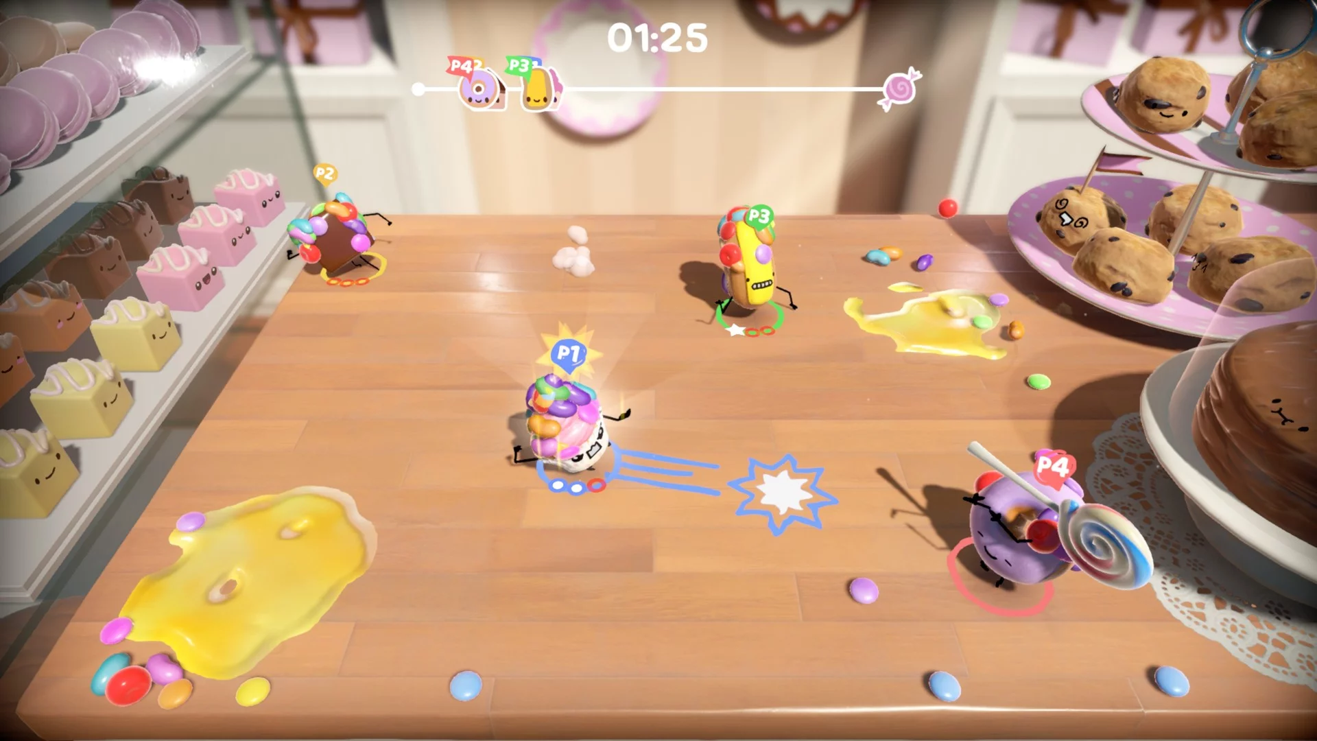 Изображение игры: Cake Bash