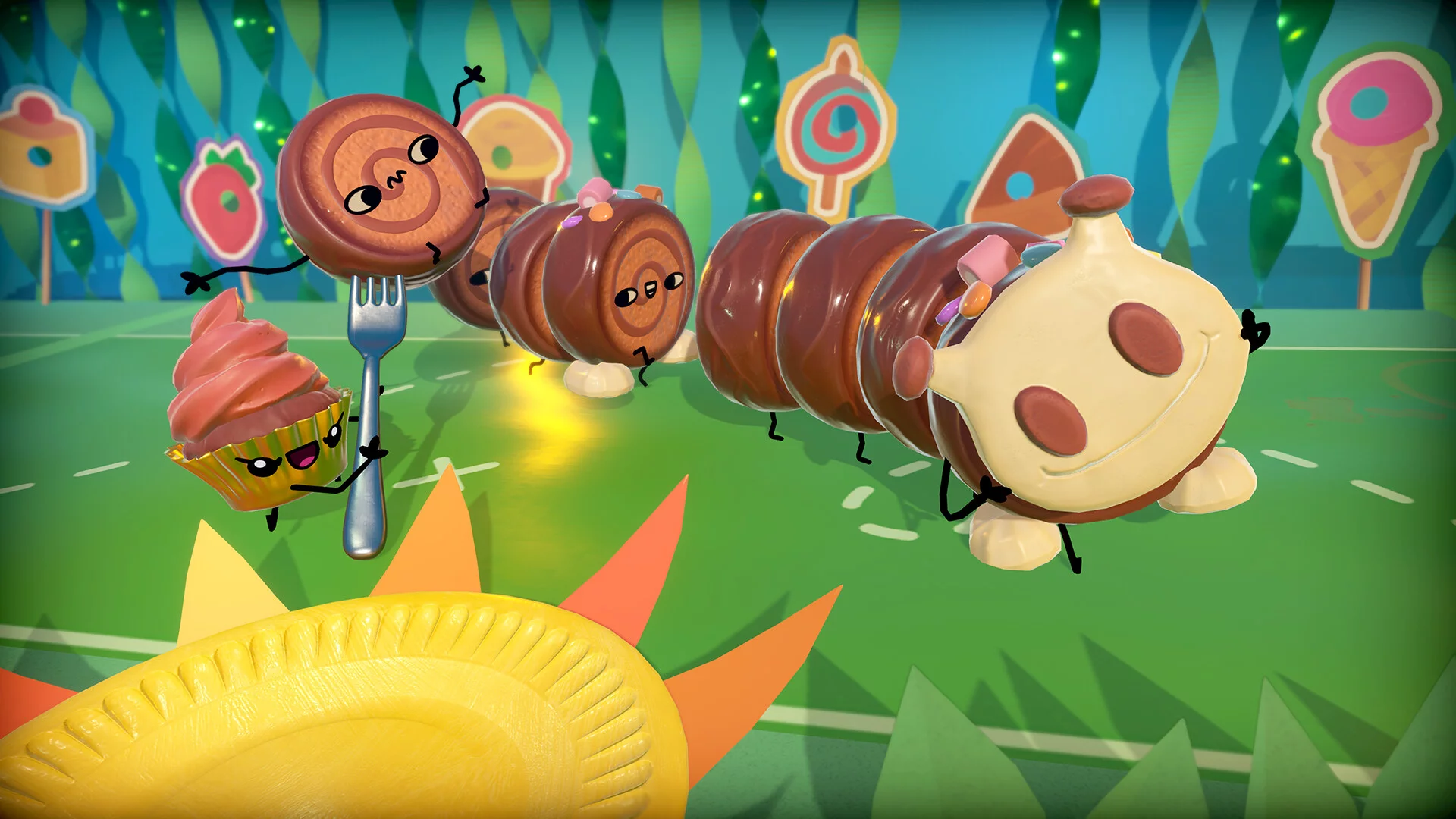Изображение игры: Cake Bash