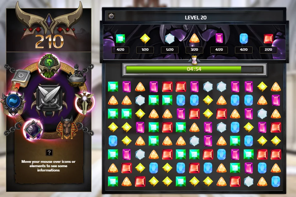 Изображение игры: Gems Kingdom