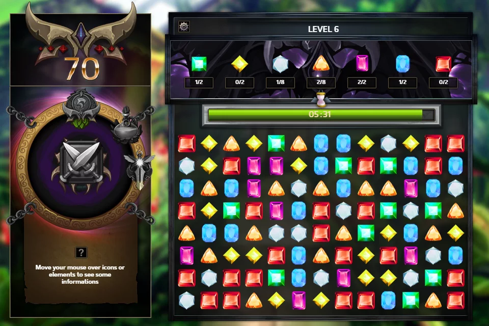 Изображение игры: Gems Kingdom