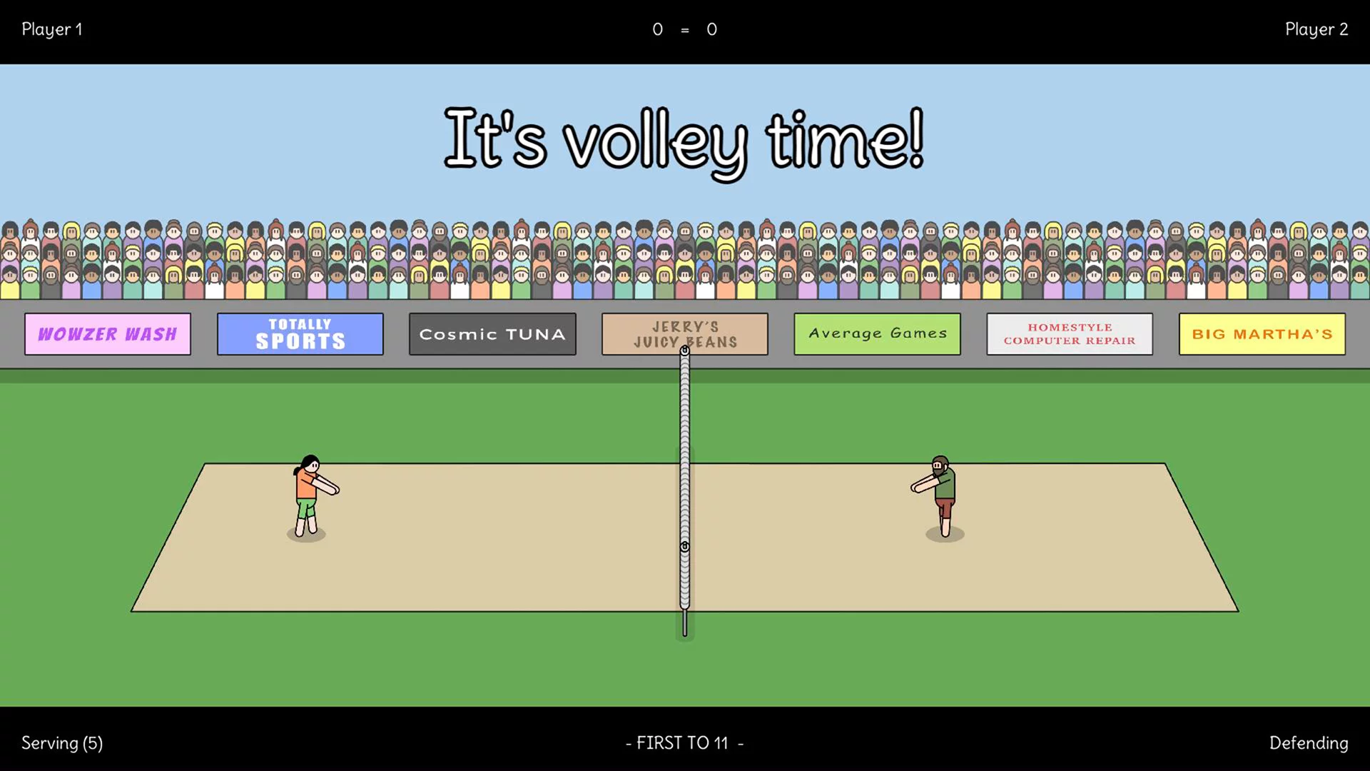 Изображение игры: Actual Volleyball