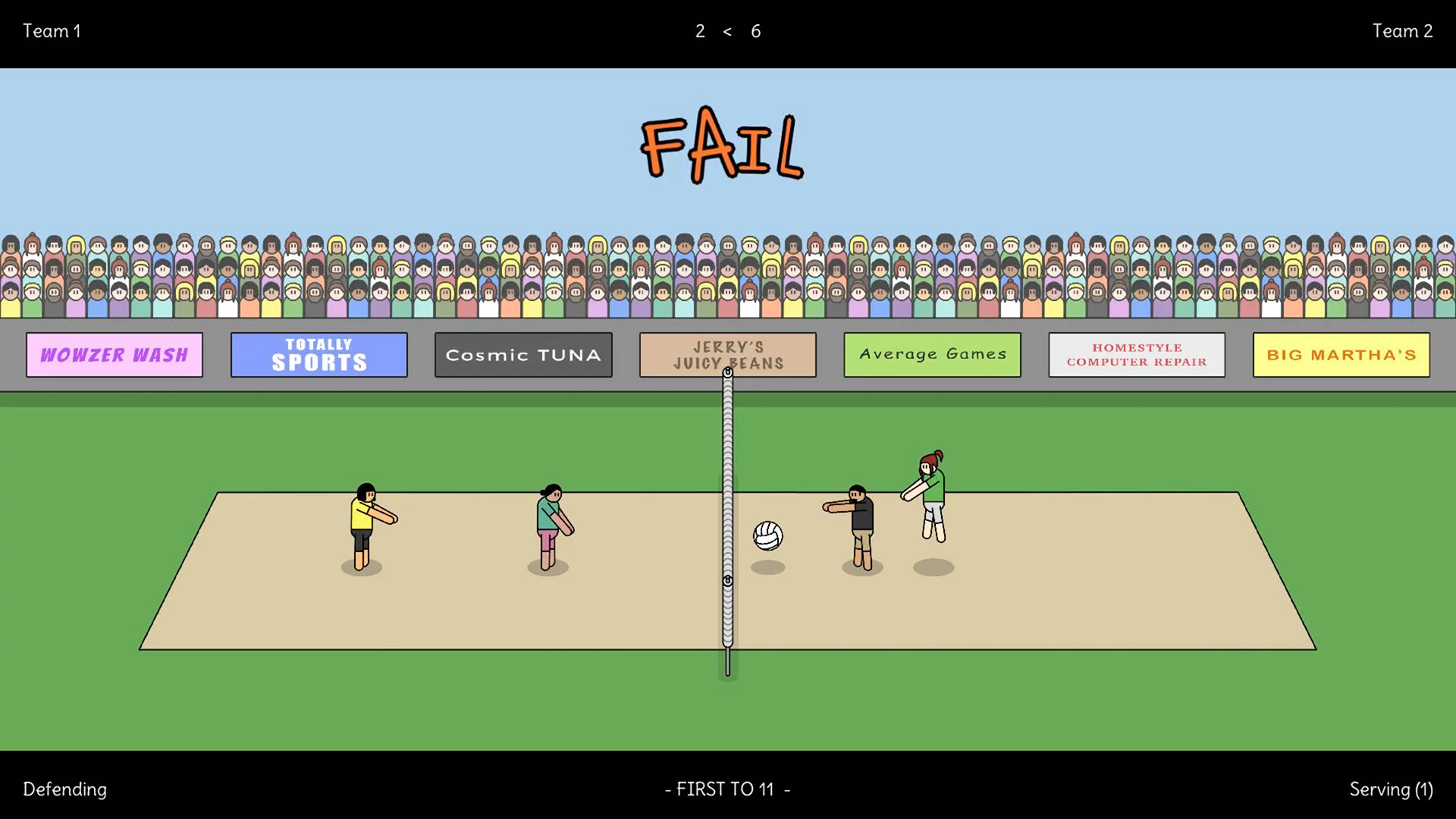Изображение игры: Actual Volleyball