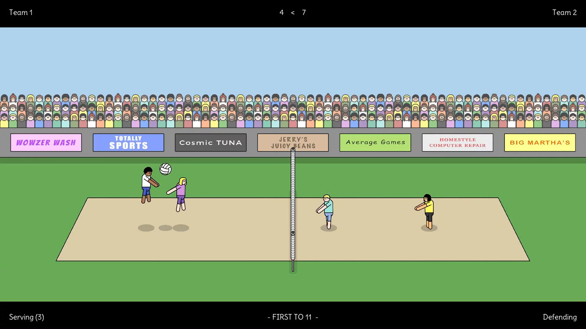 Изображение игры: Actual Volleyball