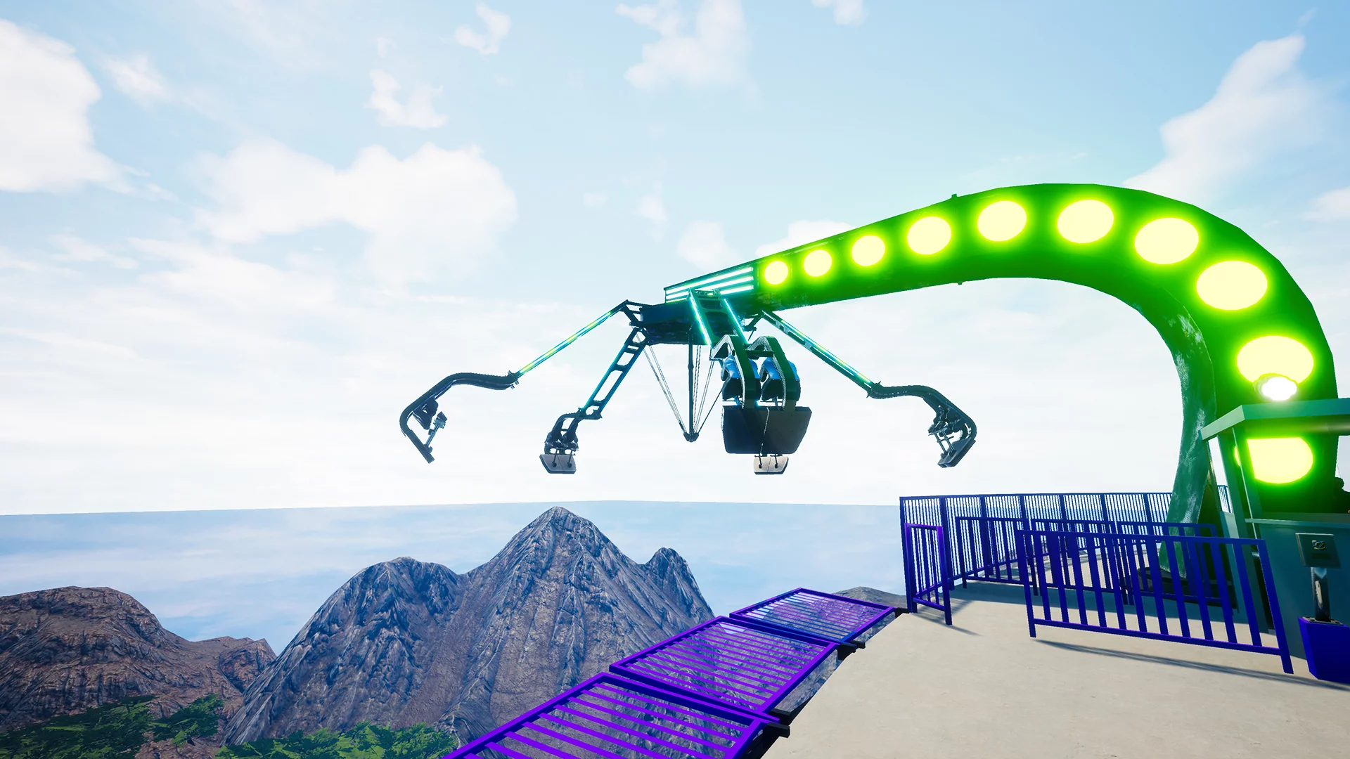 Изображение игры: RideOp - VR Thrill Ride Experience