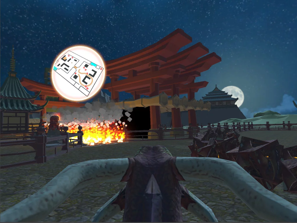 Изображение игры: DragonSnake VR