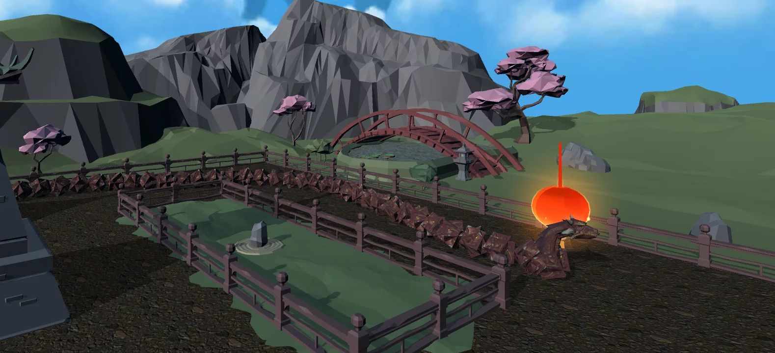 Изображение игры: DragonSnake VR
