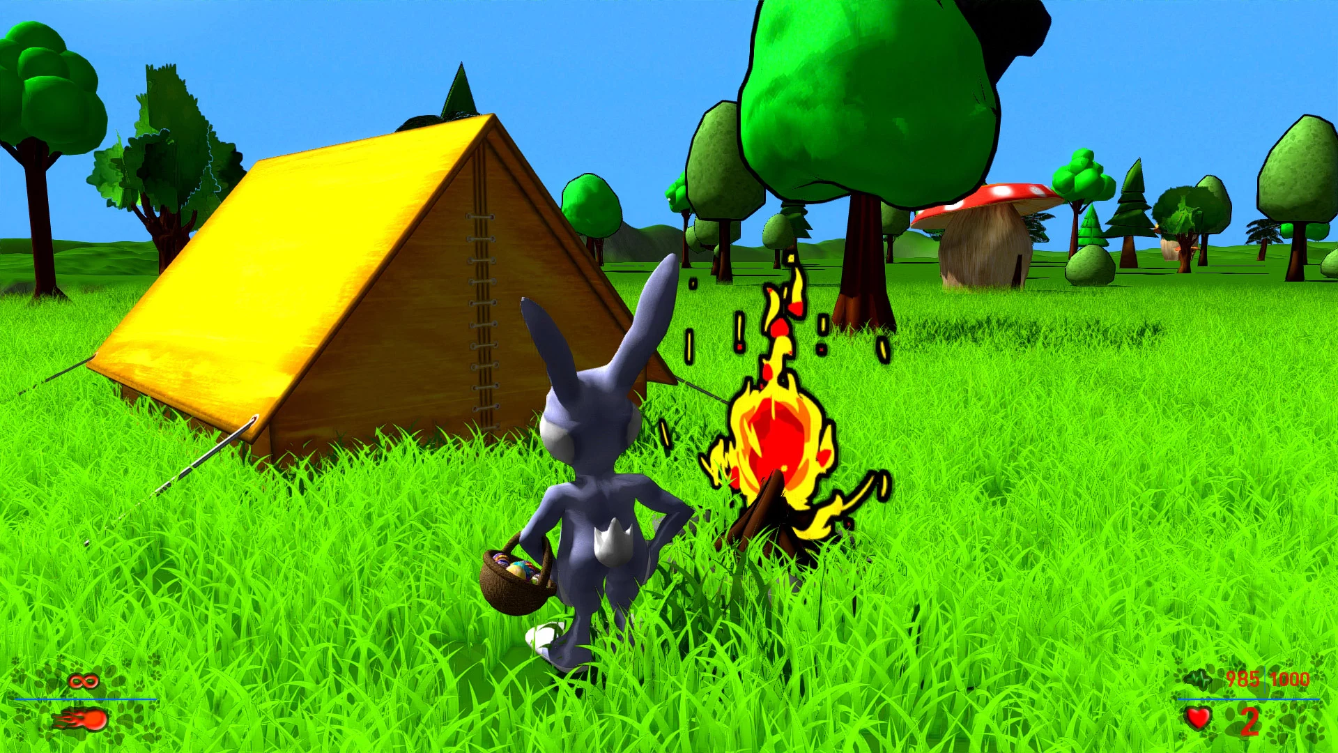 Изображение игры: Hopper Rabbit