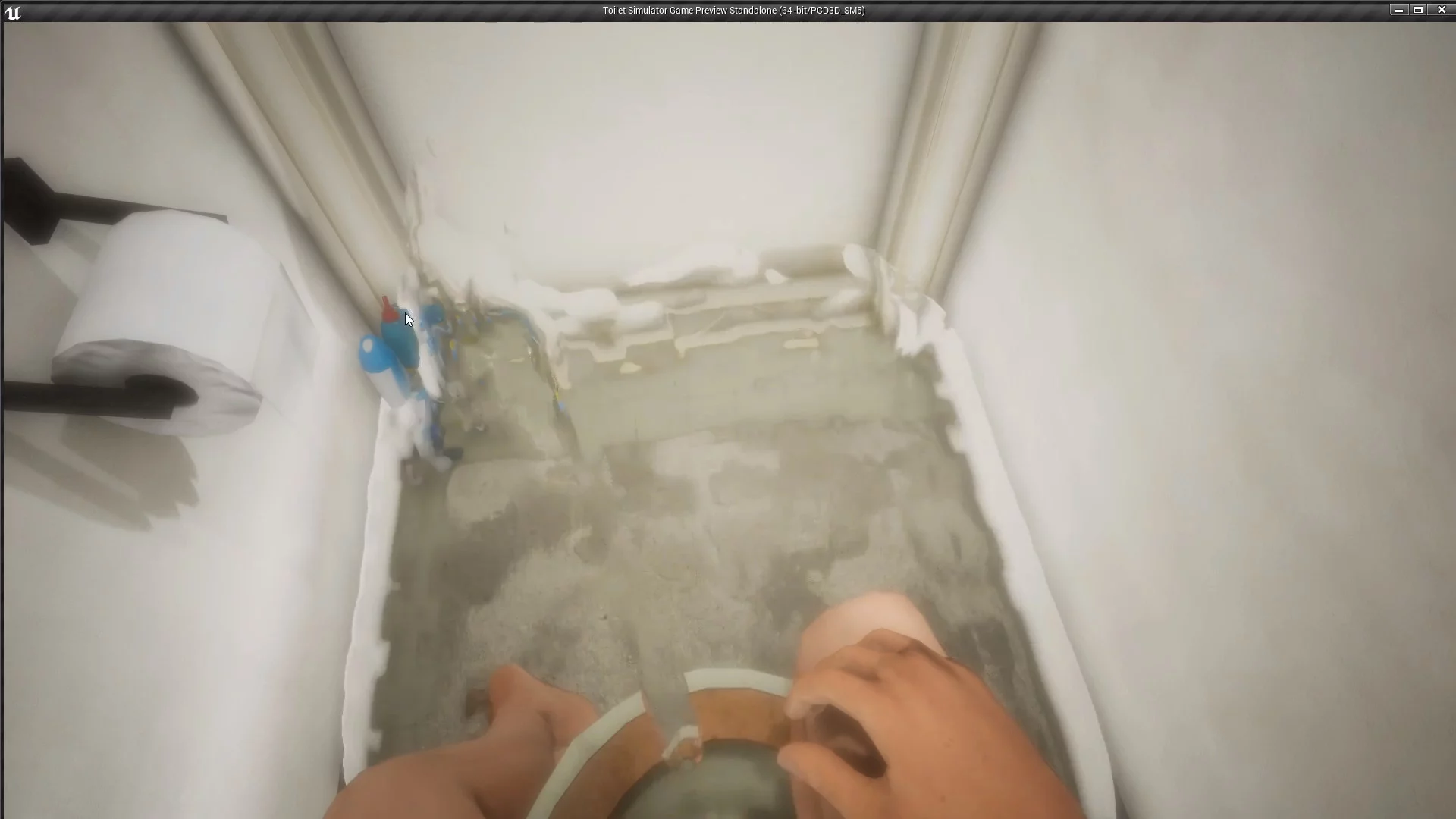 Изображение игры: Toilet Simulator