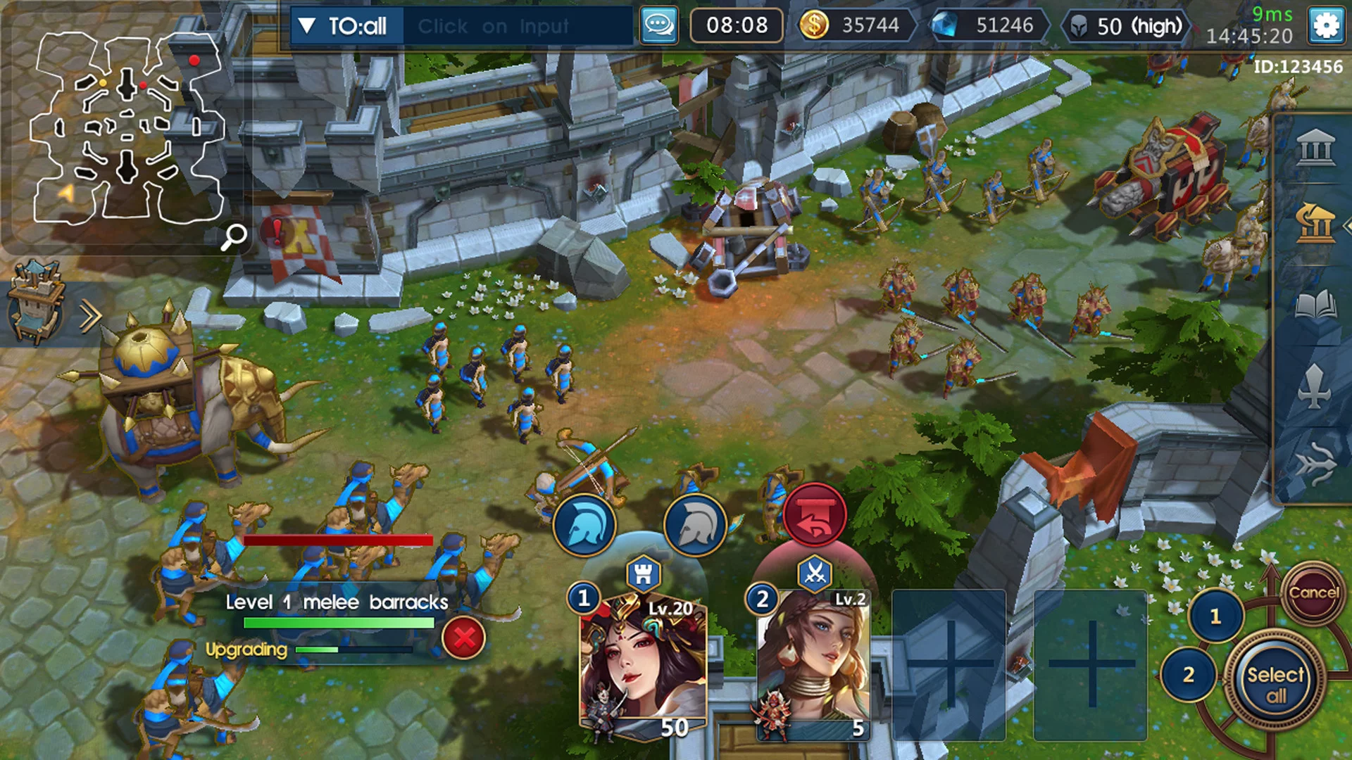 Изображение игры: Empires:The Rise