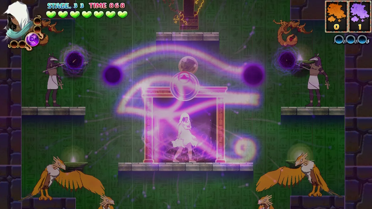 Изображение игры: Ankh Guardian - Treasure of the Demon's Temple/ゴッド・オブ・ウォール 魔宮の秘宝