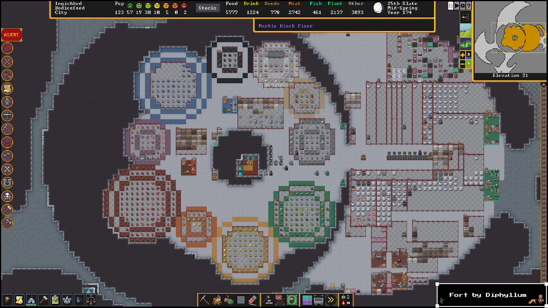 Изображение игры: Dwarf Fortress