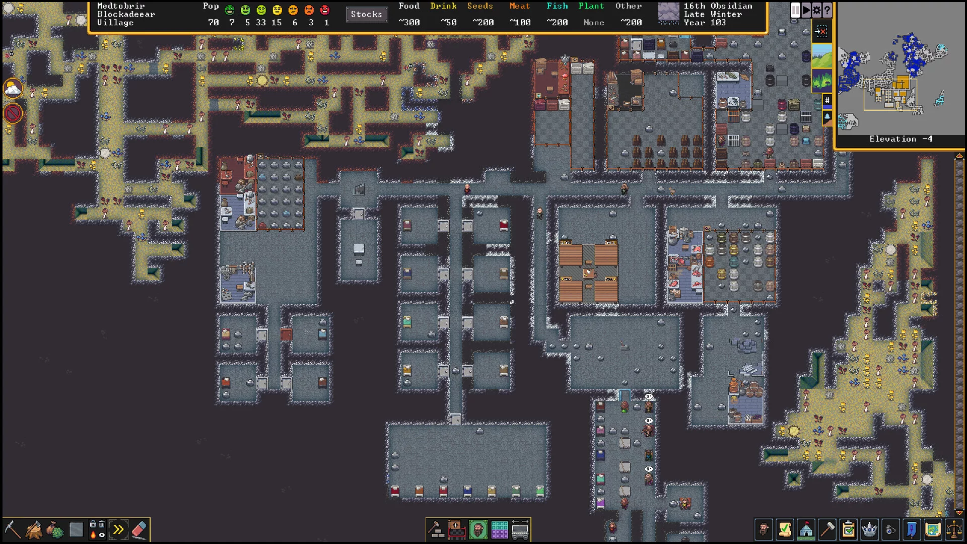 Изображение игры: Dwarf Fortress