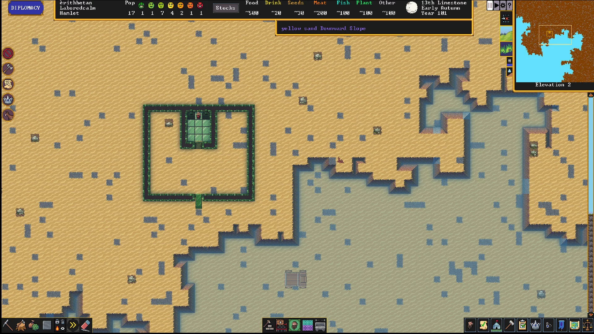 Изображение игры: Dwarf Fortress
