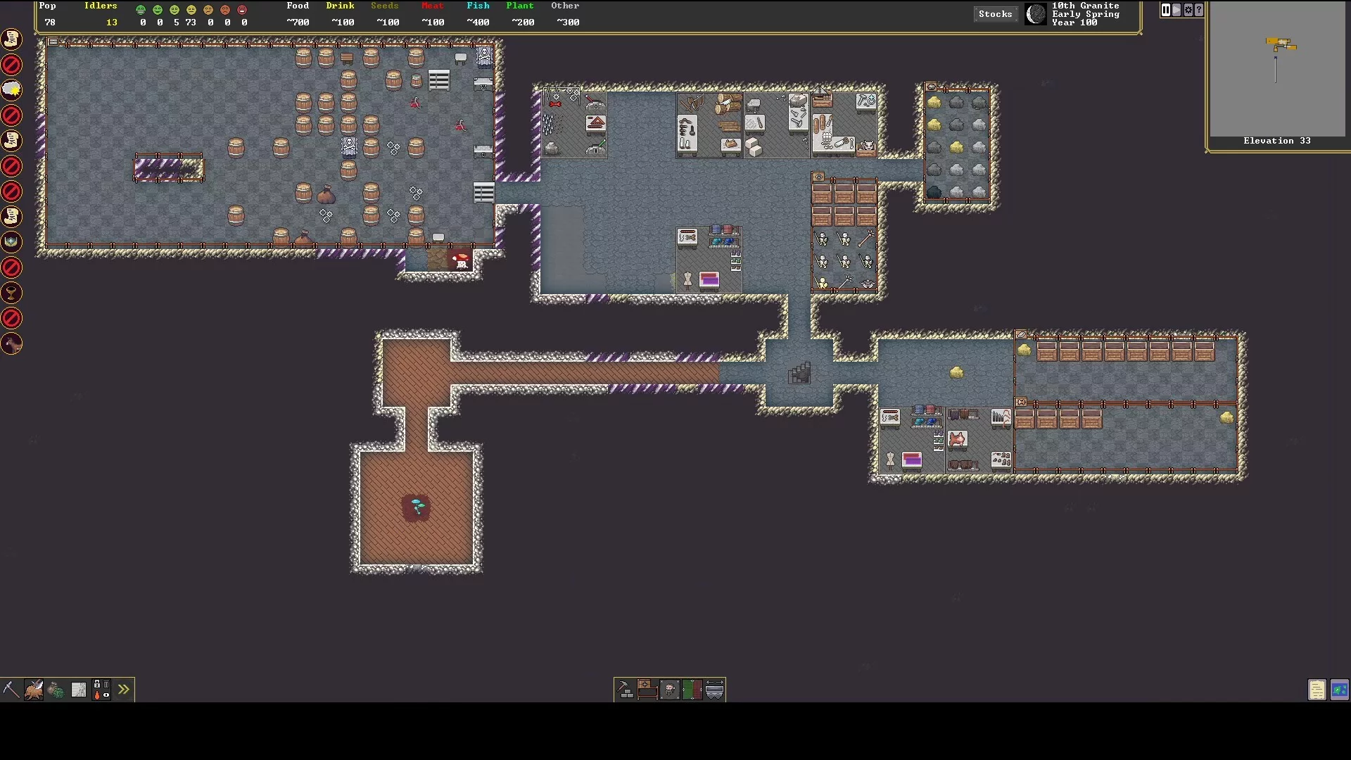 Изображение игры: Dwarf Fortress