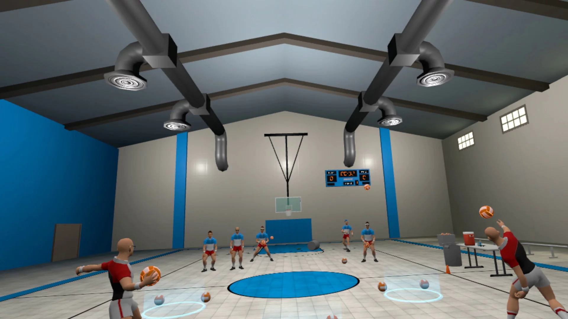 Изображение игры: Dodgeball Simulator VR