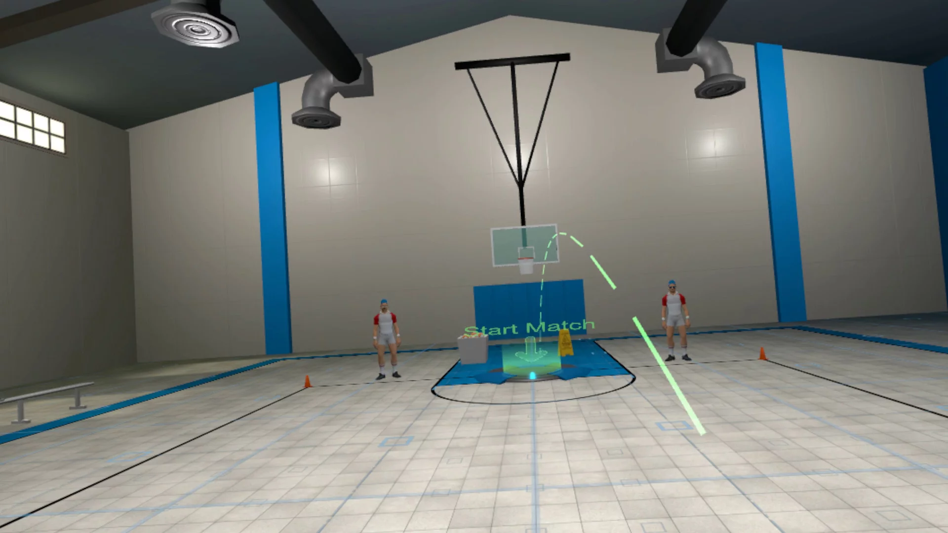 Изображение игры: Dodgeball Simulator VR