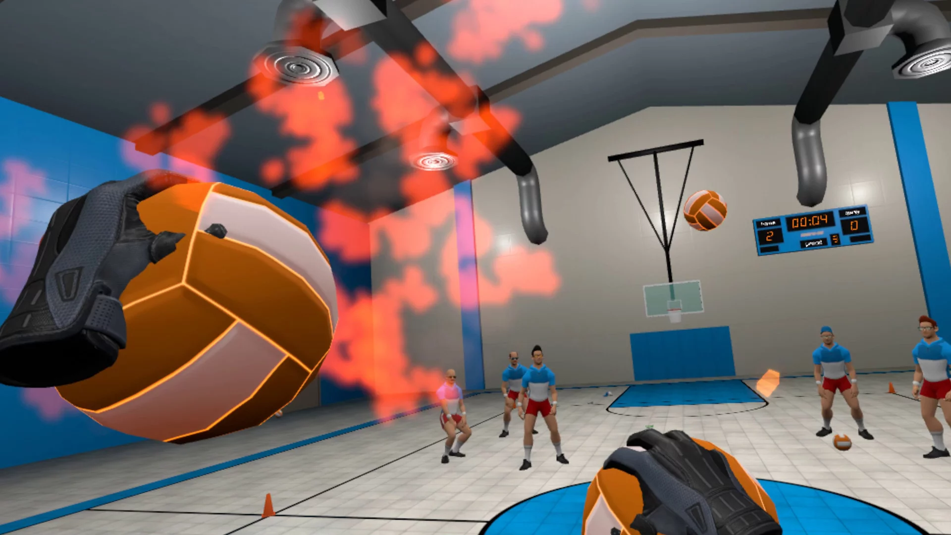 Изображение игры: Dodgeball Simulator VR