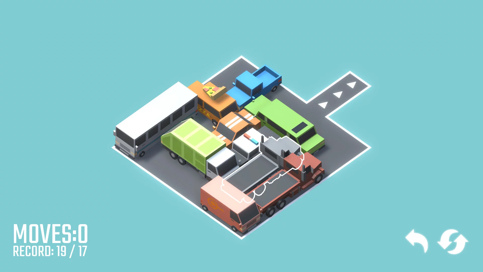 Изображение игры: Unblock Gridlock