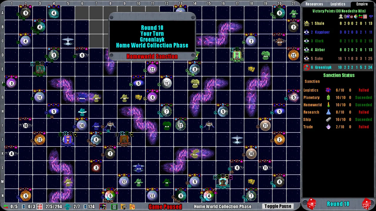 Изображение игры: Settlers of Orion