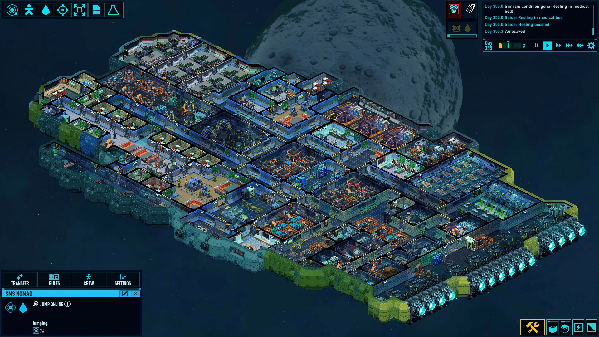 Изображение игры: Space Haven