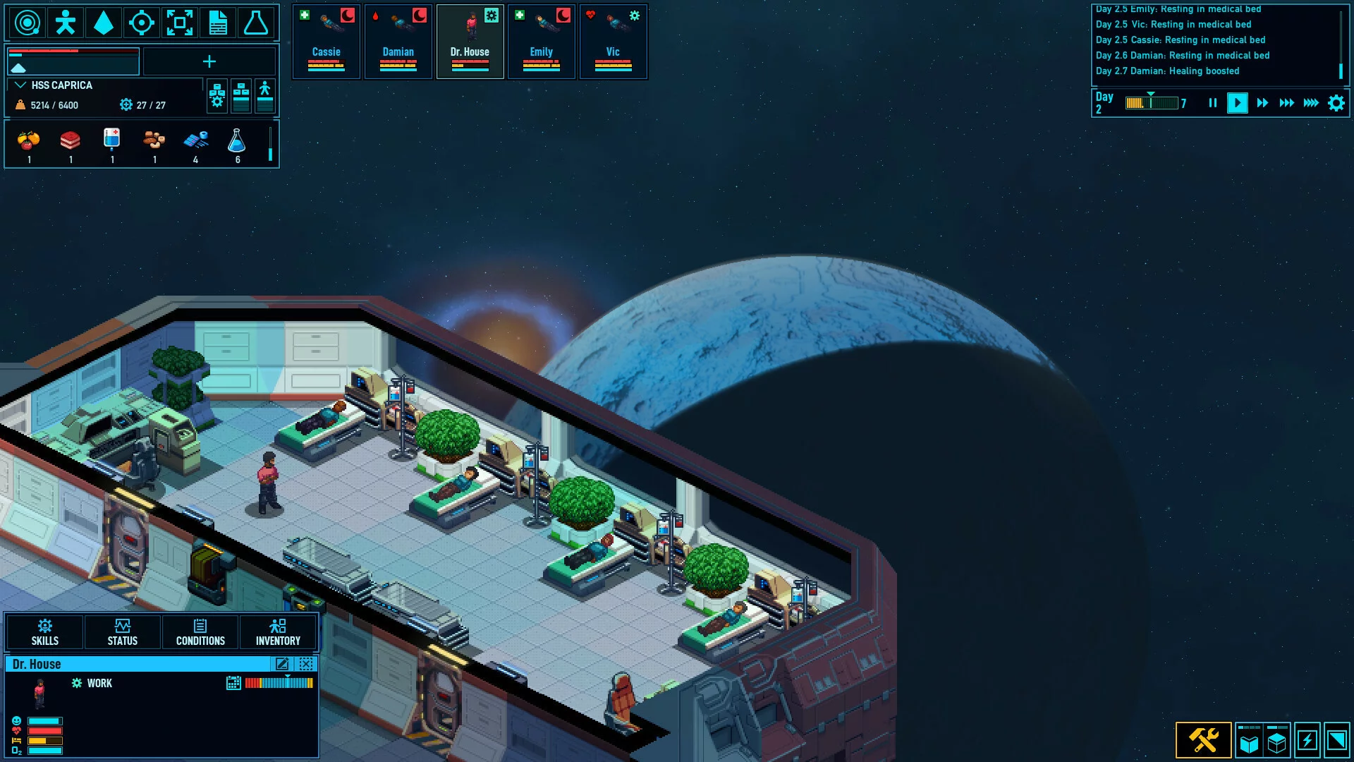 Изображение игры: Space Haven