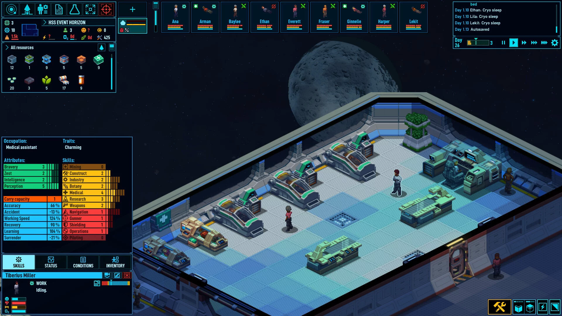 Изображение игры: Space Haven