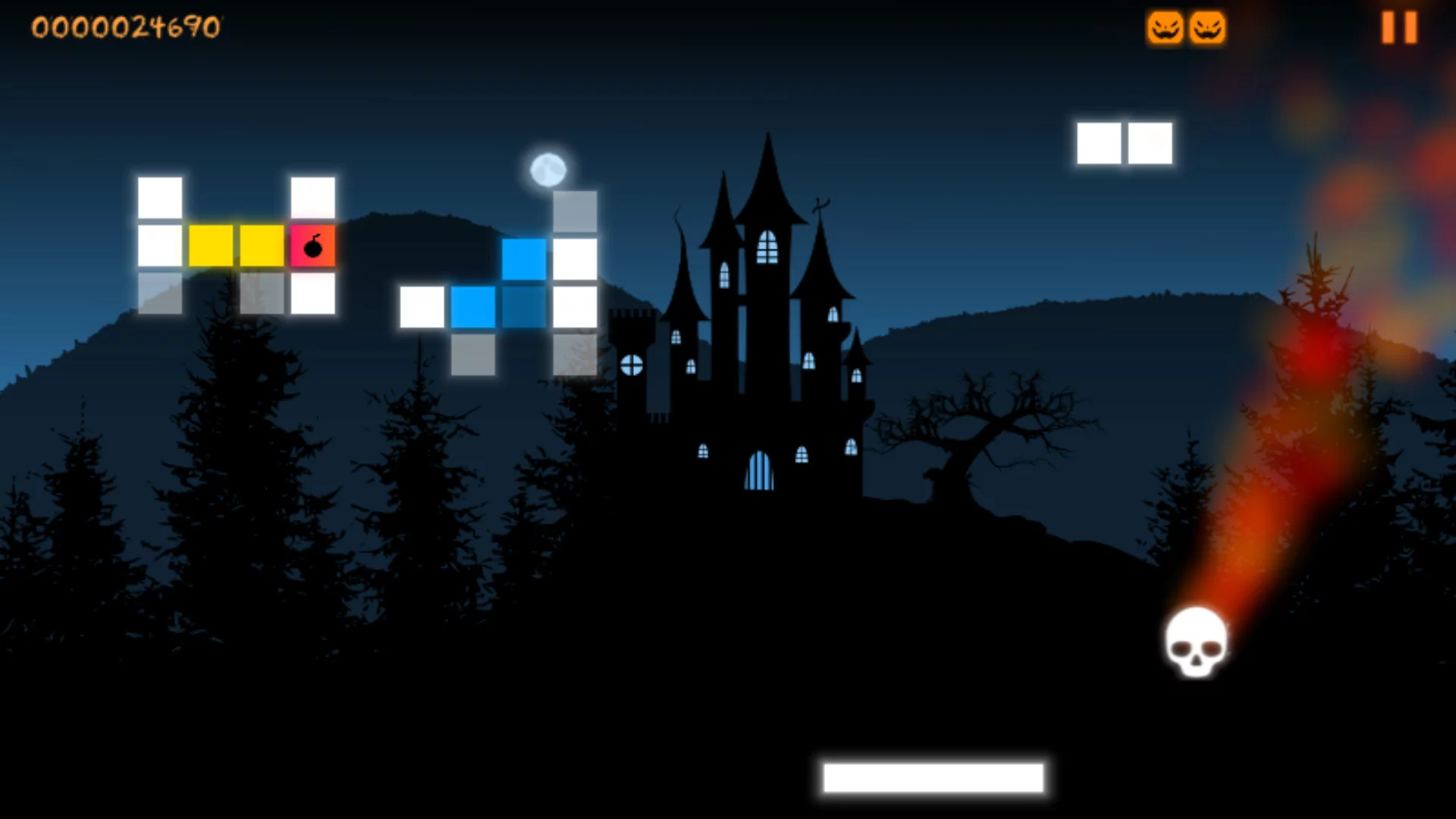 Изображение игры: Brick Breaker Halloween