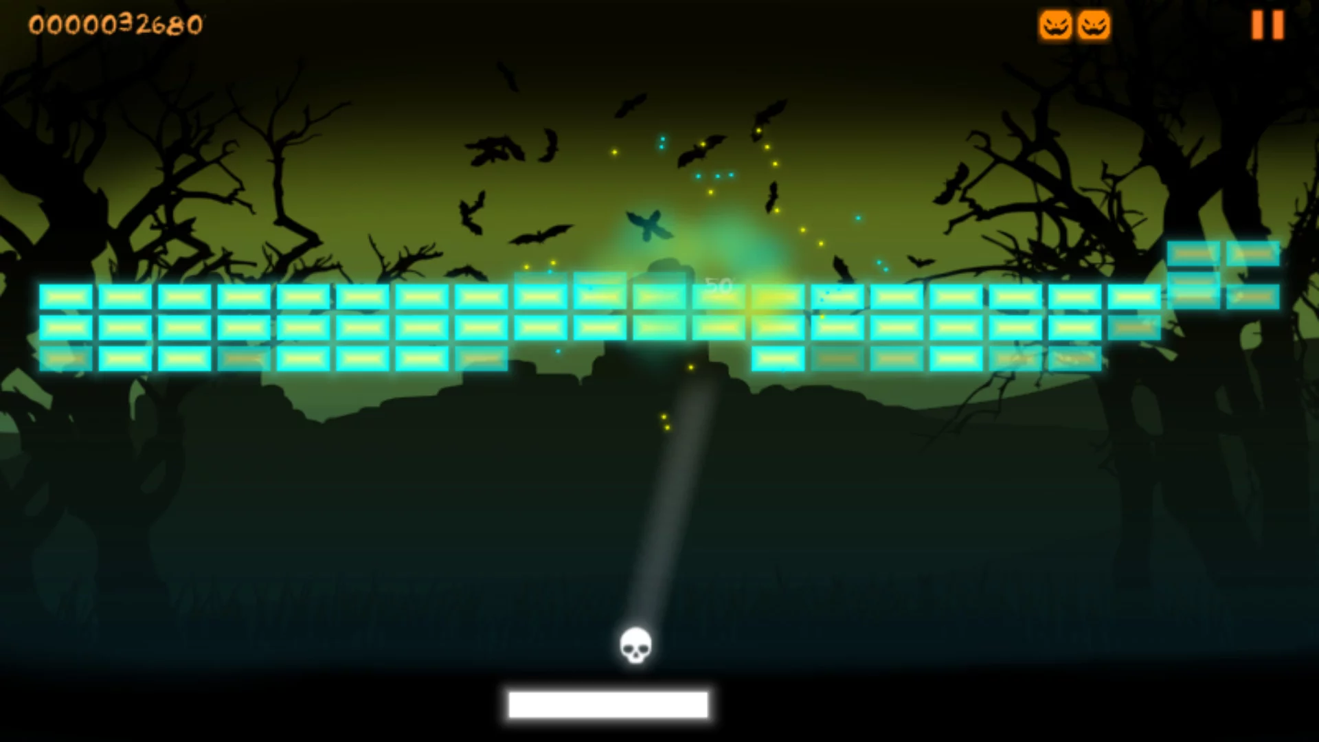 Изображение игры: Brick Breaker Halloween