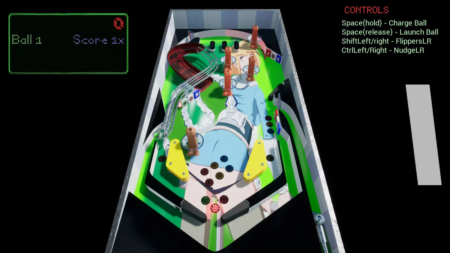 Изображение игры: 3D Pinball Hentai