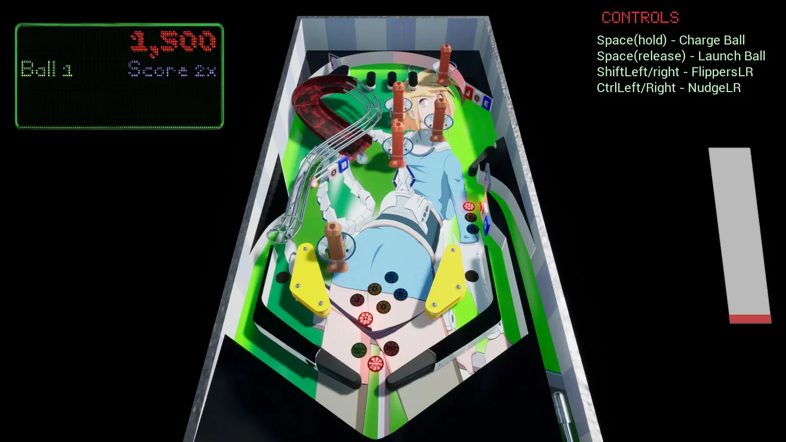 Изображение игры: 3D Pinball Hentai