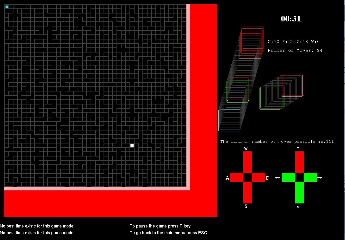 Изображение игры: Maze 4D