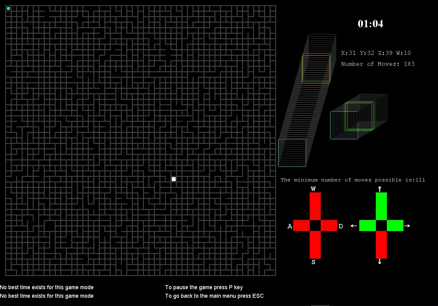 Изображение игры: Maze 4D