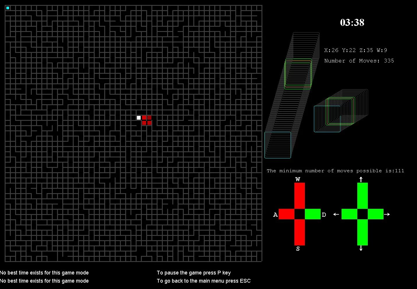 Изображение игры: Maze 4D