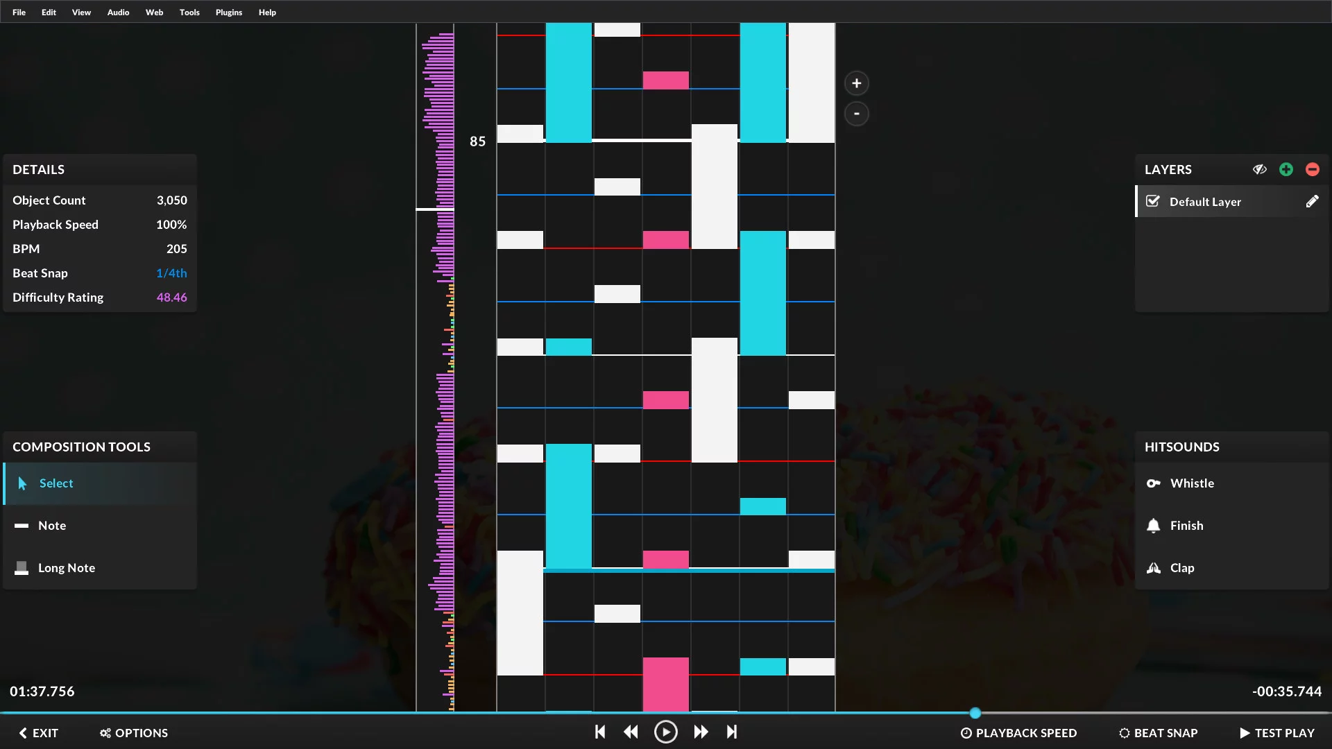 Изображение игры: Quaver