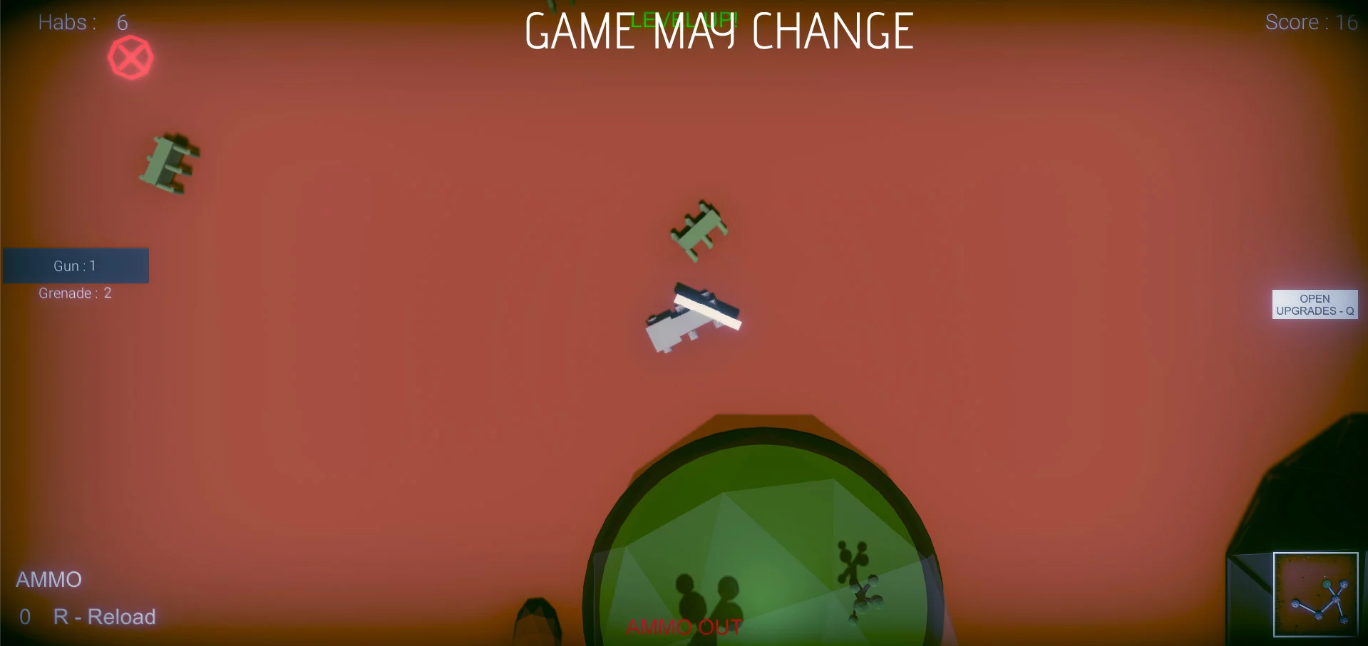 Изображение игры: Mars Wars