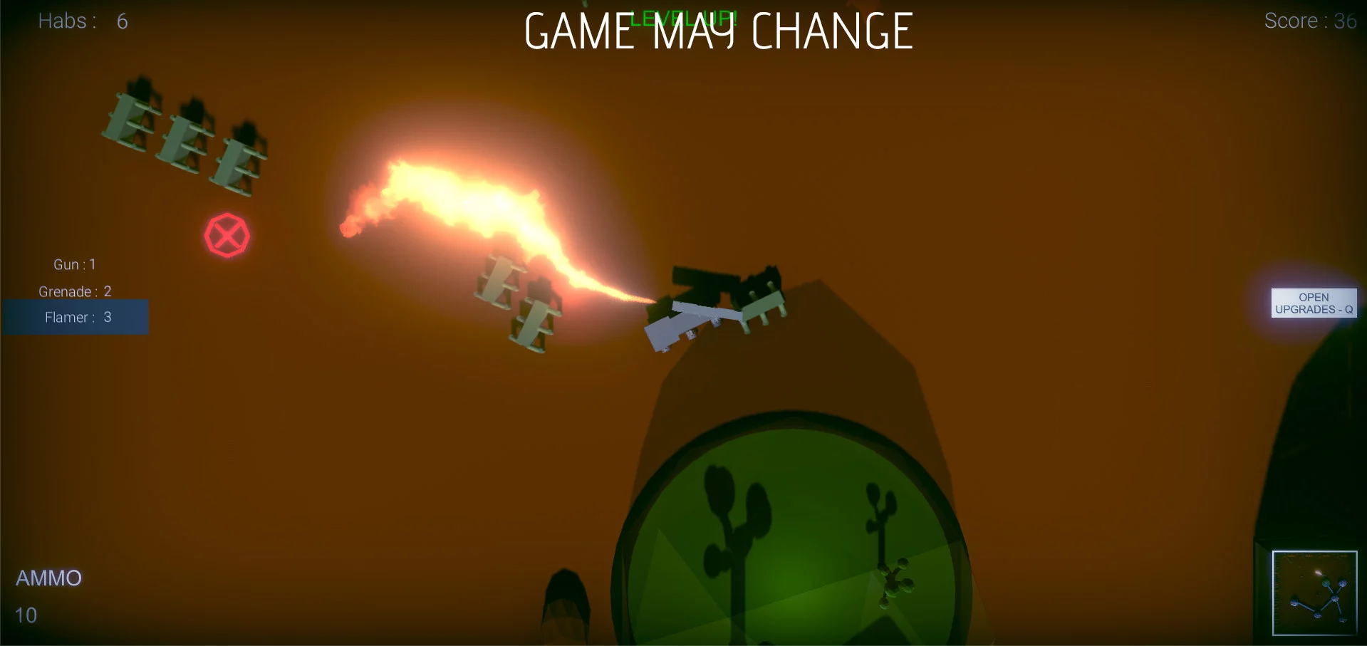 Изображение игры: Mars Wars