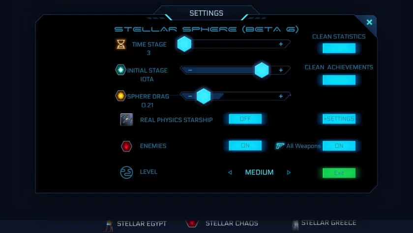 Изображение игры: Stellar Sphere
