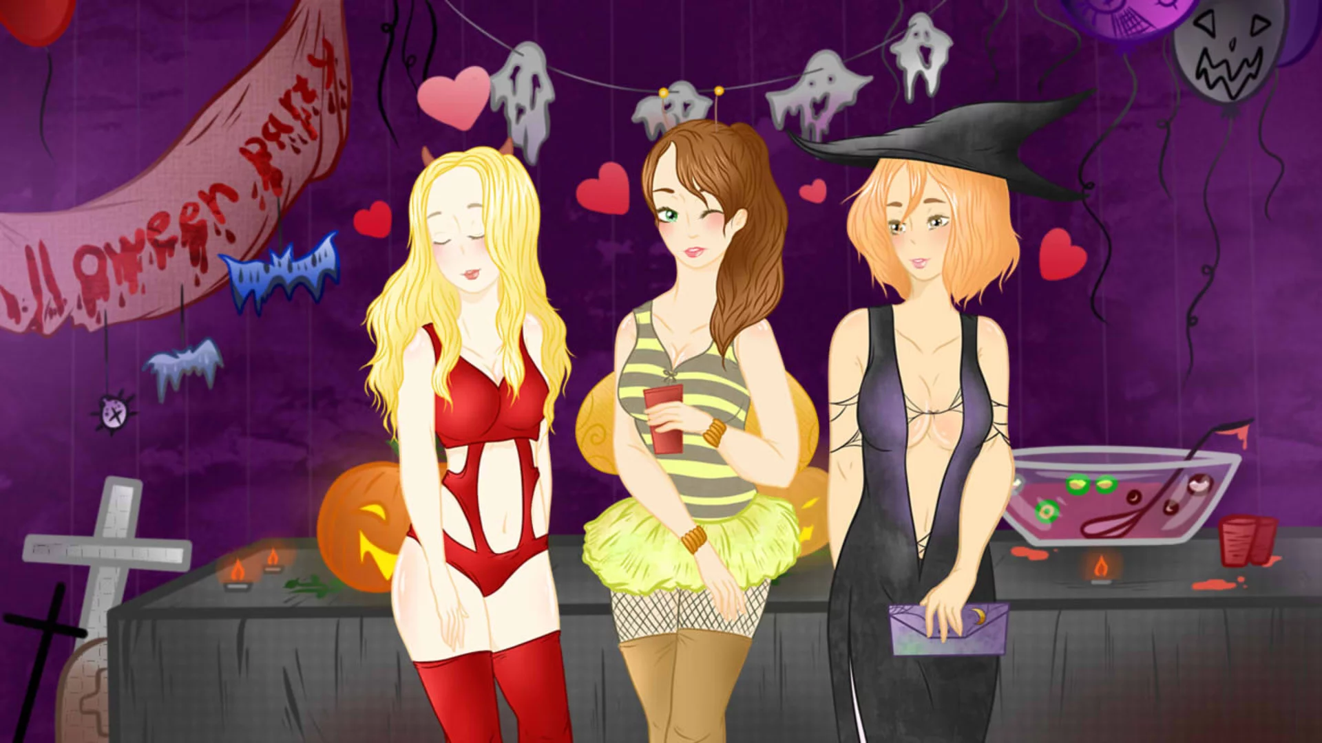 Изображение игры: Halloween Girl