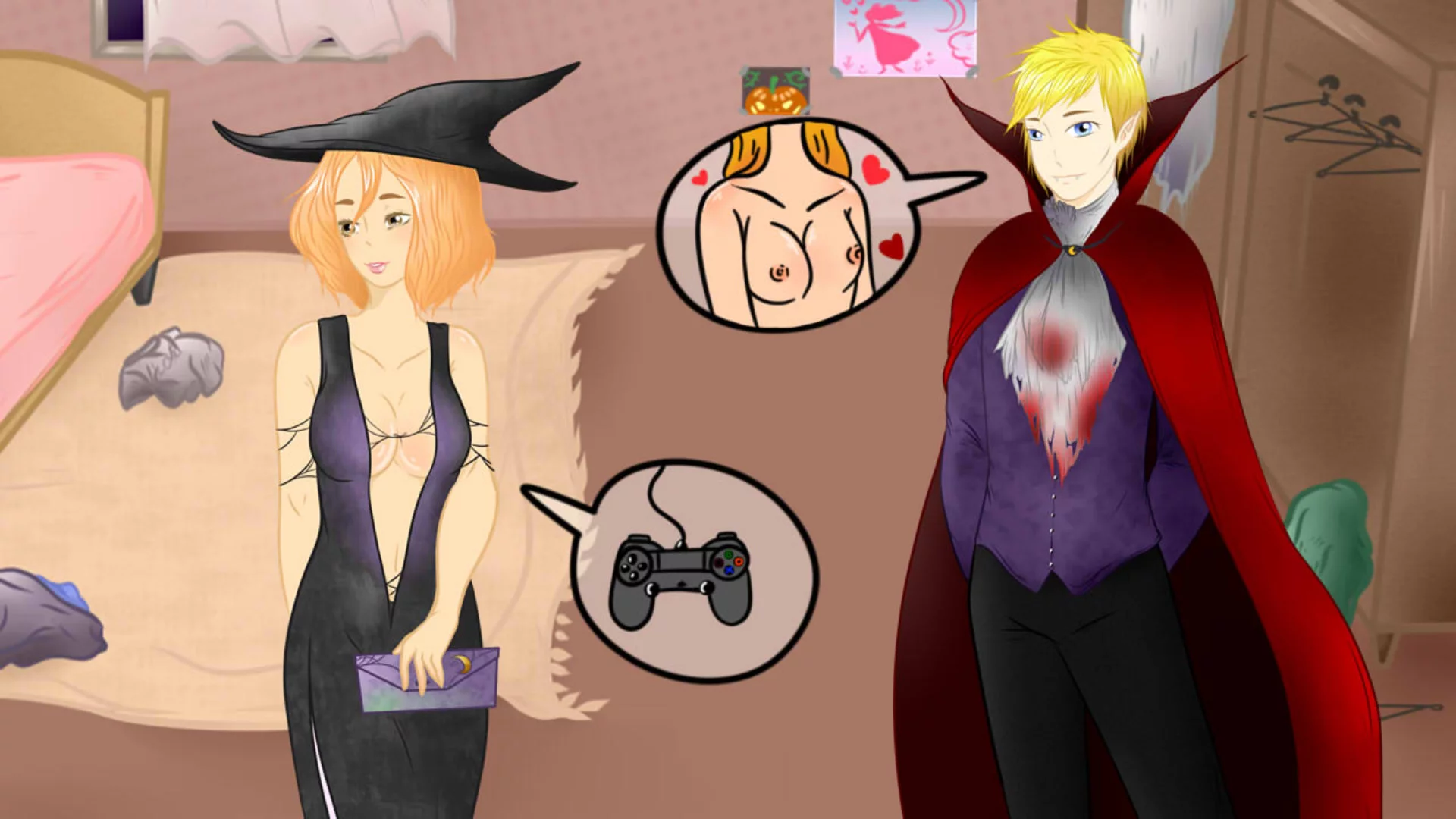 Изображение игры: Halloween Girl