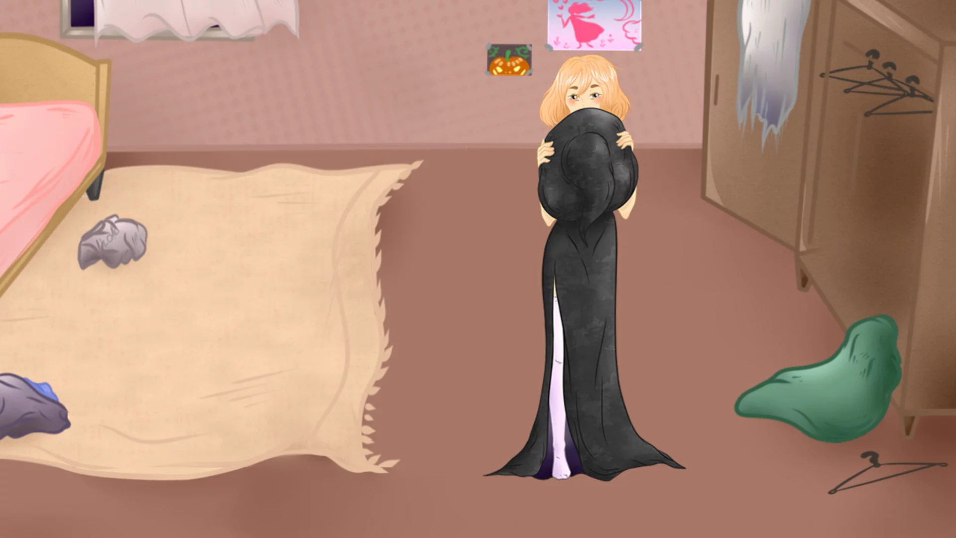 Изображение игры: Halloween Girl