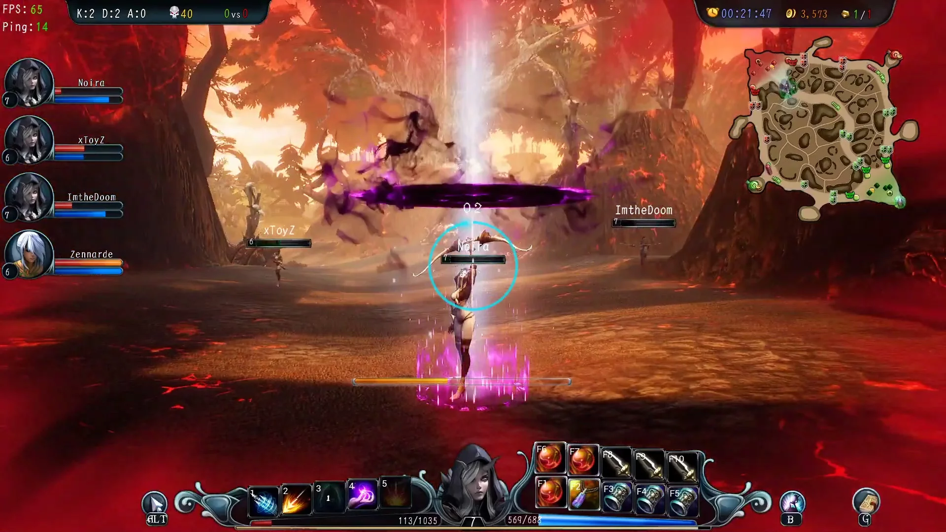 Изображение игры: Land of Chaos Online II: Revolution