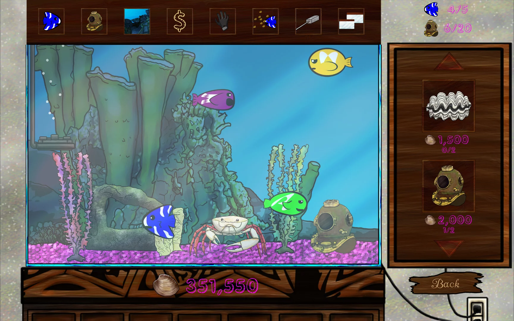 Изображение игры: Noms the Fish